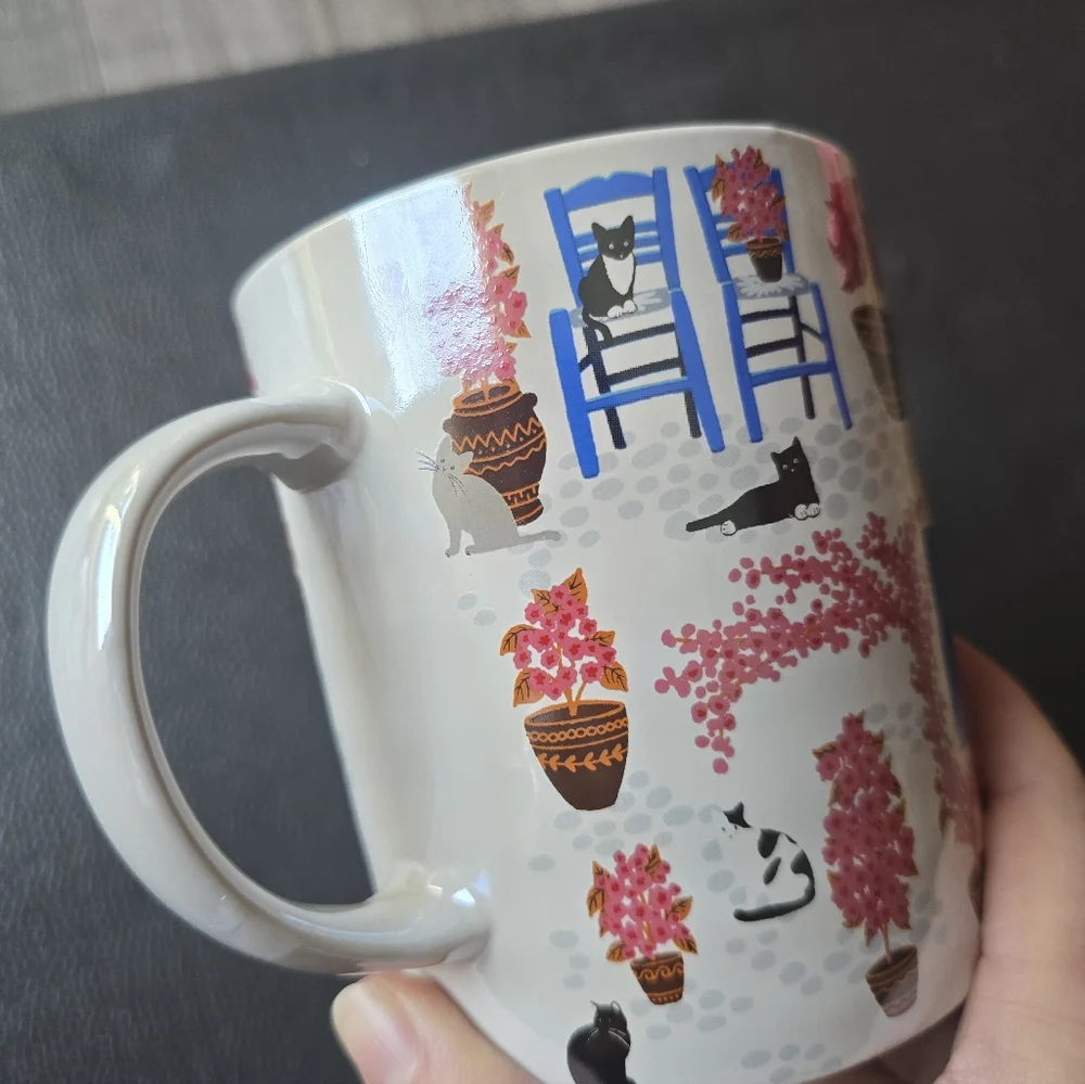Fig & Fern Cat Mug - Picture 6 of 10